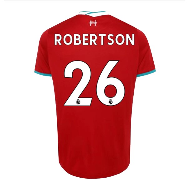 Camiseta Liverpool NO.26 Robertson 1ª Kit 2020 2021 Rojo